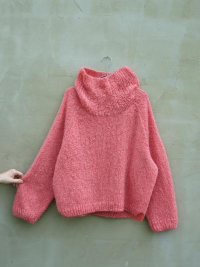 MO Mohair-genser – Elegant, myk og strikket ovenfra og ned | Ruke knit