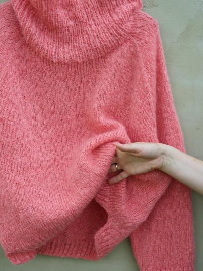 MO Mohair-genser – Elegant, myk og strikket ovenfra og ned | Ruke knit