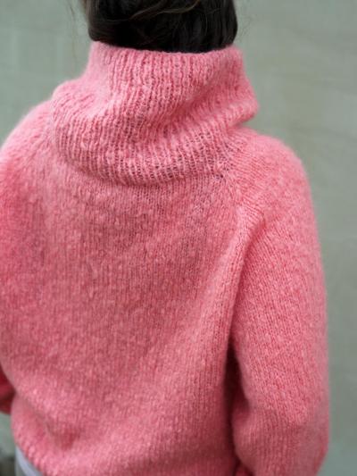 MO Mohair-genser – Elegant, myk og strikket ovenfra og ned | Ruke knit