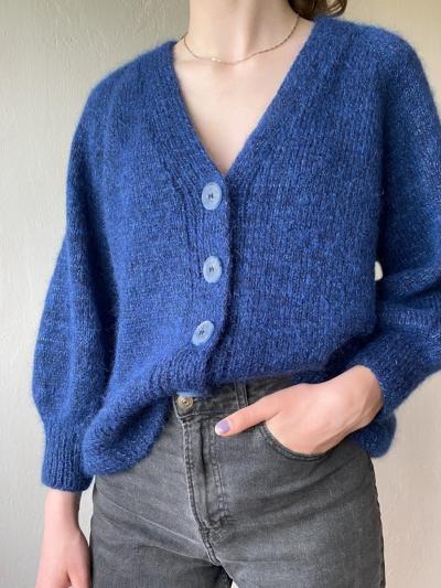 Mohair weekend cardigan KIT